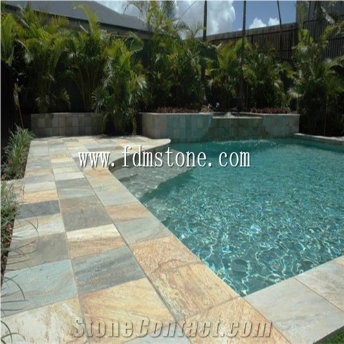 China Butterfly Green Granite Stone Polished Flamed Brushed Bullnosed Step,Stair Treads,Risers,Staircase