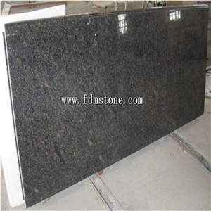 China Carioca Gold Granite Polished Kitchen Countertop,Bar Top,Island Top,Bullnosed Desk Tops,Curved Bench Tops,Work Top