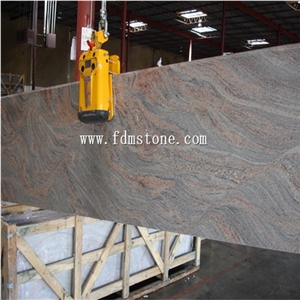 China Paradiso Purple Granite Polished Kitchen Countertop,Bar Top,Island Top,Bullnosed Desk Tops,Curved Bench Tops,Work Top