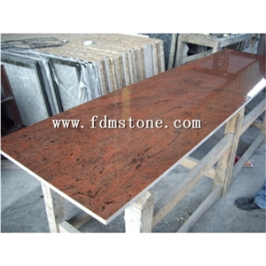 China Paradiso Purple Granite Polished Kitchen Countertop,Bar Top,Island Top,Bullnosed Desk Tops,Curved Bench Tops,Work Top