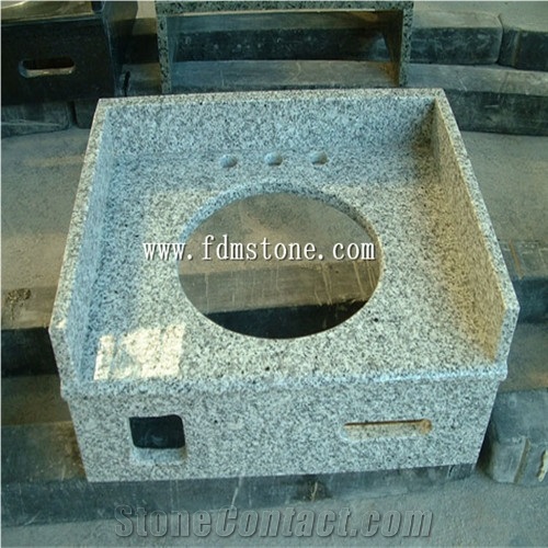 China Seasame White G603 Pandong Grey Granite Polished Bathroom Kitchen Countertop,Vanity Top,Bar Top,Island Top,Bullnosed Desk Tops,Curved Bench   Tops,Work Top