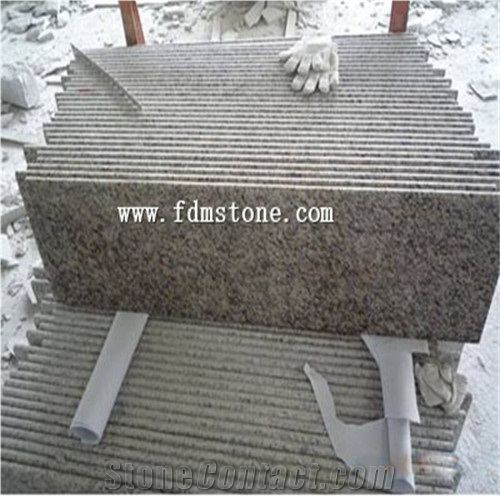 China Spray White Granite Polished Kitchen Countertop/Bar Top,Island Top,Bullnosed Desk Tops,Curved Bench Tops,Work Top