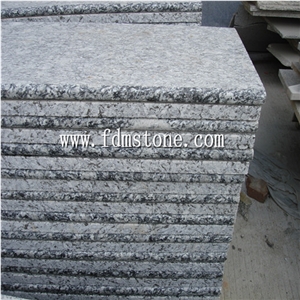 China Tiger Skin Rusty Granite Stone Polished Bullnosed Step,Stair Treads,Risers,Staircase