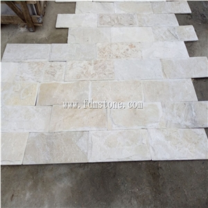 Crystal White Quartzite Mushroom Wall Cladding,Snow White Quartzite ,Natural White Quartzite Mushroom 3d Panel Wall
