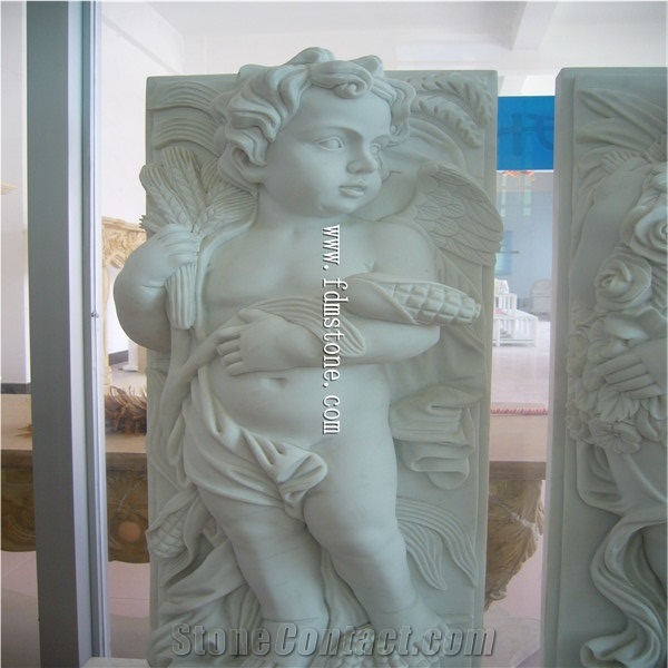 Custom Carved White Marble Handcarved Sculptures,Statues Engaving