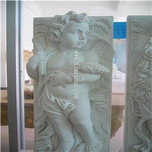 Custom Carved White Marble Handcarved Sculptures,Statues Engaving