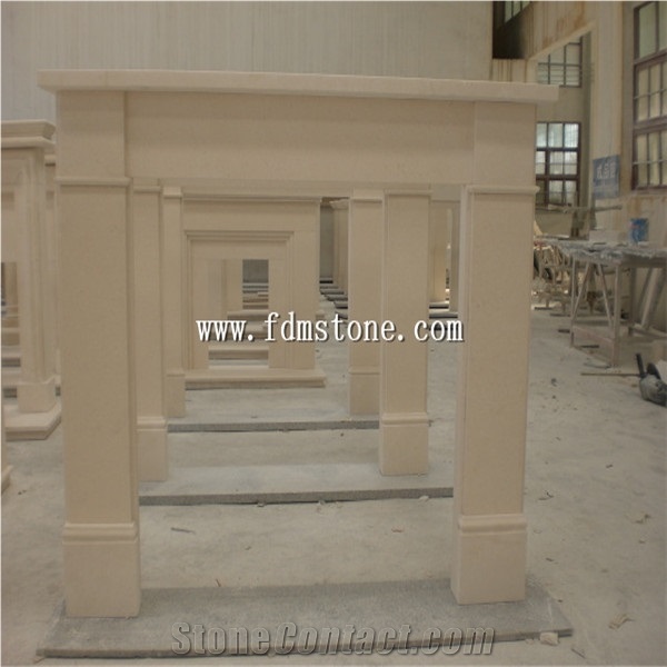 European Style Red Marble Stone Carved Flower Fireplaces Surround Design, Ireland Fireplace Accessories, Indoor Wall Mounted Fireplaces Mantels