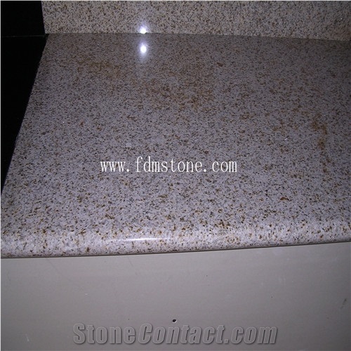 Fujian Yellow Granite G682 Zhangpu Rusty Polished Countertop