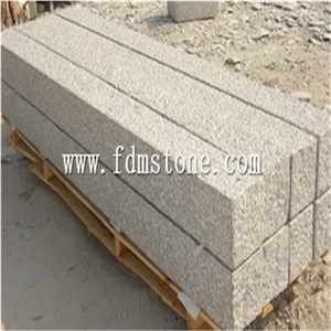 Golden Sesame Yellow Rusty Granite G682 Split Palisade,Garden Pillars,Cleft Fence ,Retaining Wall,Pineappled Column,Garden Decoration Stone