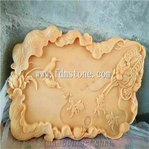 Green Onyx Tea Tray, Stone Tea Set, Teaboard,Stone Artworks, Artifacts, Handcraft
