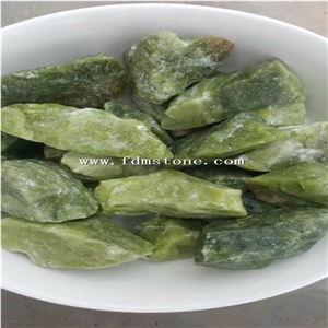 Green Pebbles& Gravels, River Stone, Mixed Gravels-Small Size for Decoration in Landscaping, Garden, Walkway