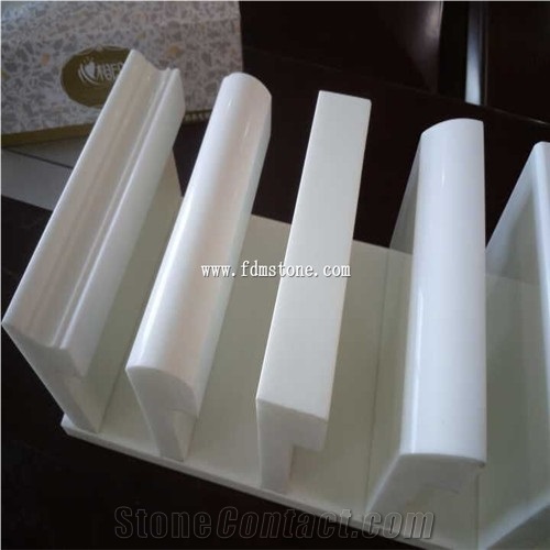 Nano Crystallized Glass Stone Steps for Sale，Crytal White Glass,Millenstone,Glass Panel,Artificial Marble