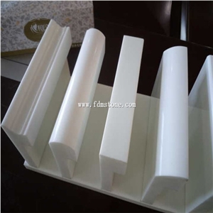 Nano Crystallized Glass Stone Steps for Sale，Crytal White Glass,Millenstone,Glass Panel,Artificial Marble