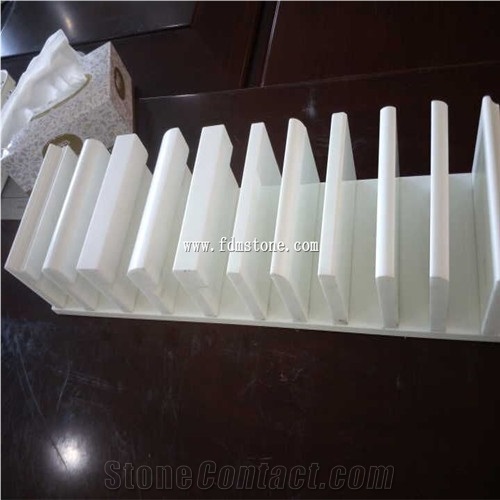 Nano Crystallized Glass Stone Steps for Sale，Crytal White Glass,Millenstone,Glass Panel,Artificial Marble