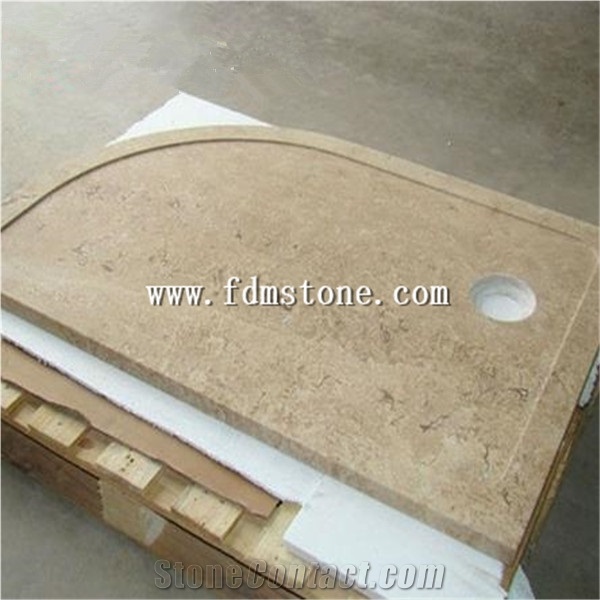 Natural Stone Shanxi Black Polished Granite Rectangle Shower Base Shower Tray ,Solid Surface Bathroom Shower Bases