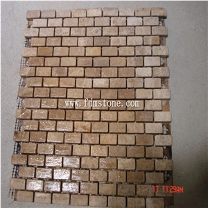 Pebbles Mosaic Medallions,Pebblestone Mosaic on Mesh,Pebble Mosaic for Floor Tiles,Bathroom,Hotel Decoration
