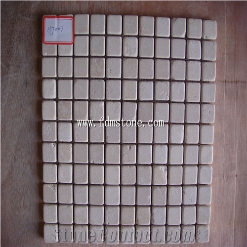 Pebbles Mosaic Medallions,Pebblestone Mosaic on Mesh,Pebble Mosaic for Floor Tiles,Bathroom,Hotel Decoration