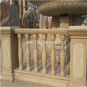 Red Granite G562 Maple Red Granite Column,Balustrades,Polished Pillars,Railings