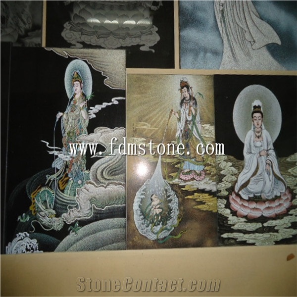 Shadow Carving Relief Wall Stone Sculpture