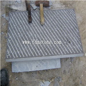 Shandong Blue Limestone Honed Bluestone Pool Coping Tiles, Bluestone Swimming Pool Decks, Honed Rebated Bullnose Coping Tiles / Bullnose Drop Face Swimming Pool Tiles