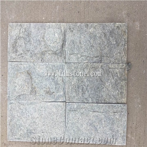 Yellow Golden Quartzite Decor Stone Mushroom Cladding,Split Face Mushroom Quartzite Products Factory