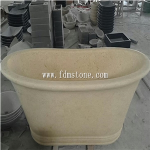 Yellow Marble Bathtubs Decks Stone Dimensions Freestanding Tubs/Luxury Cream Stone Bathtub for Sale/Bathtub Price