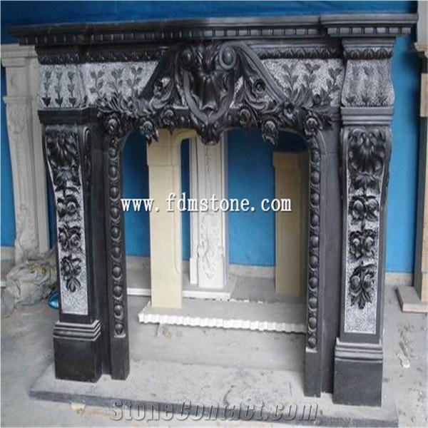 Yellow Marble Firelpace and Marble Fireplaces Mantels, Egypt Fireplaces