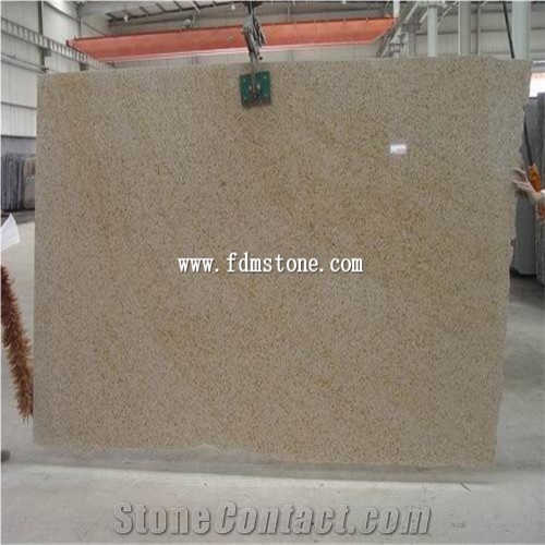 Yellow Rusty Granite Bushhammered Paving Stone, Earthen Gold Stone,Paver Stone G682 Walling,Flooring