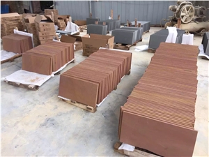Fargo Rainbow Sandstone Honed Surface, Chinese Rainbow Sandstone Floor Tiles, Wall Coverings