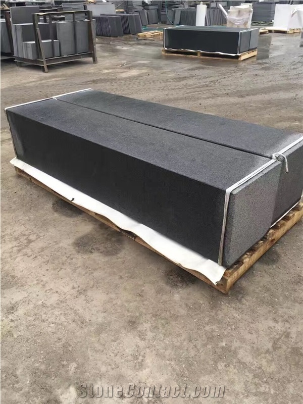 Black,Charcoal Black,China Nero Impala,Dark Barry Grey,Nero Impala China,G3554, Dark Grey Granite,Flamed Tiles and Slabs for Wall/Floor