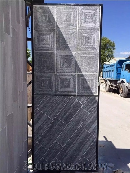 G302 Nero Santiago Fantasy Grey Wood Vein Neu Lavendel Landscape Grey Landscape Green Granite Tiles