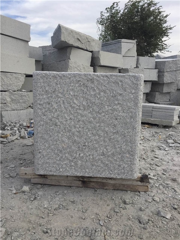 G341 Silver Grey Cheap Flower Bed/Black Basalt Random Flagstone Flower Stand/ Stone Exterior Flower Pots/Natural Stone Outdoor Planters