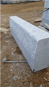 G341 Silver Grey Granit Connecting Stone, Adapter Stone Bush Hammered, Flamed