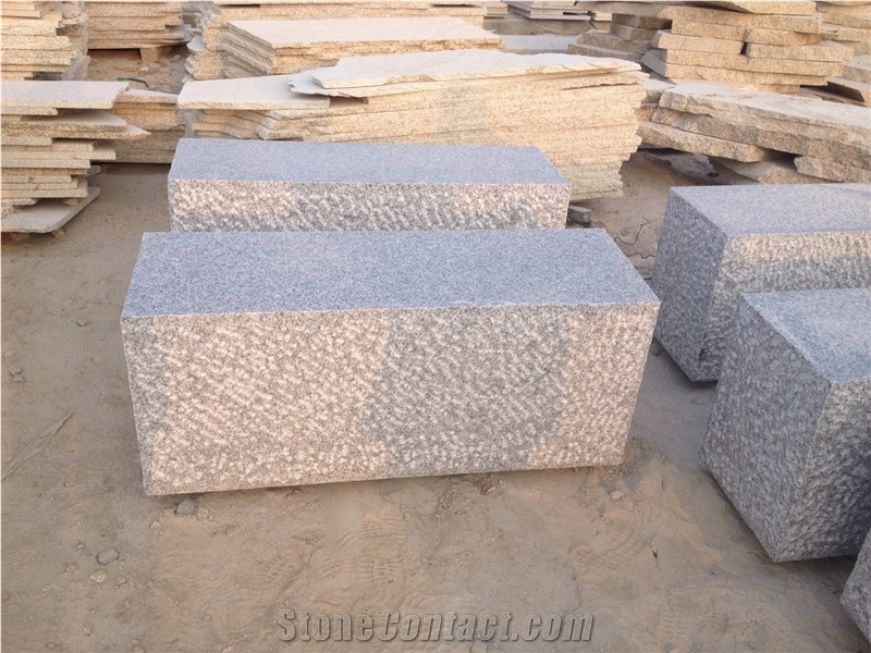 G359 Silver Grey G603 Seat Stones in the Street Good Quality Polished