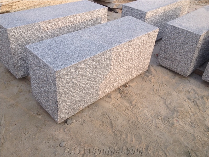 G359 Silver Grey G603 Seat Stones in the Street Good Quality Polished