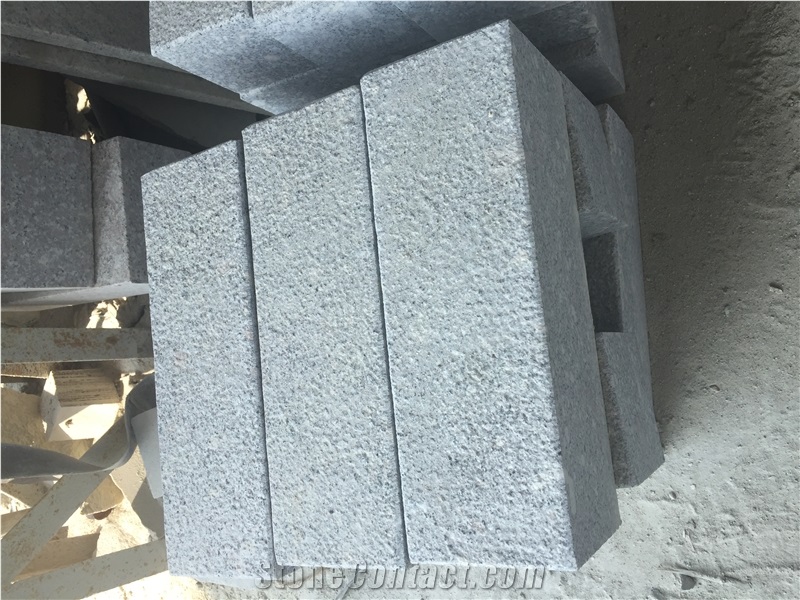 G375 Montain Grey Pavers Cubes Long Cubes Flamed Bush Hammered Cheap Price