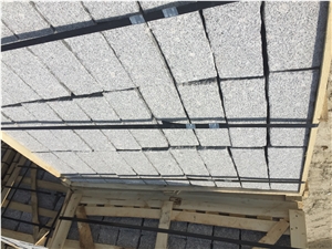 G375 Montain Grey Pavers Cubes Long Cubes Flamed Bush Hammered Cheap Price