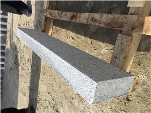 G603 Hot Sale- Own Factory G603 Granite Kerbstone/Kerbs,Bianco Crystal Sardo Granite Curbs,Sesame White Granite Kerbs for Road Side Stone,Exterior Stone Landscaping Stone