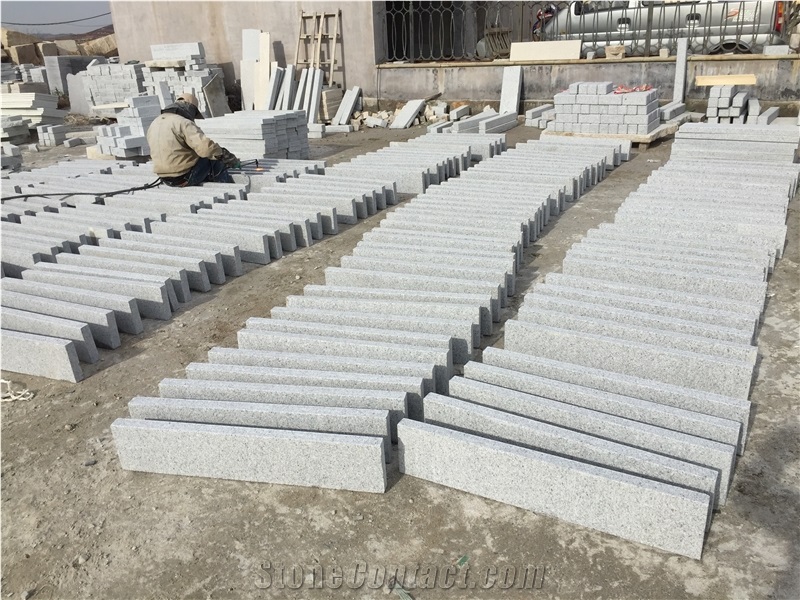 G603 New Flamed Kerbstones Palisades, G603 Granite Kerbstones