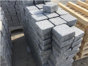 G603 New Sliver Grey Pavers Tumbles, G603 Granite Cube Stone & Pavers