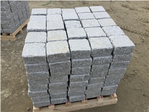 G603 New Sliver Grey Pavers Tumbles, G603 Granite Cube Stone & Pavers