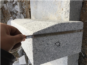 G603 Pohorski Tonalit Fantastic Silver Grey Kerbstones 100x25x12-25 cm