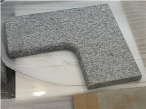 Good Dark Grey Granite Pool Corner Pavers Cheap Price