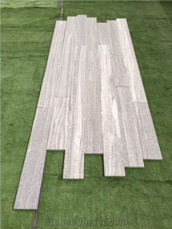 Landscape Genis Silver Grey Granite Tiles & Slabs, Taifun Grey Granite, River Vein Grey Gneis Granite Tiles
