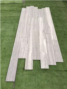 Landscape Genis Silver Grey Granite Tiles & Slabs, Taifun Grey Granite, River Vein Grey Gneis Granite Tiles