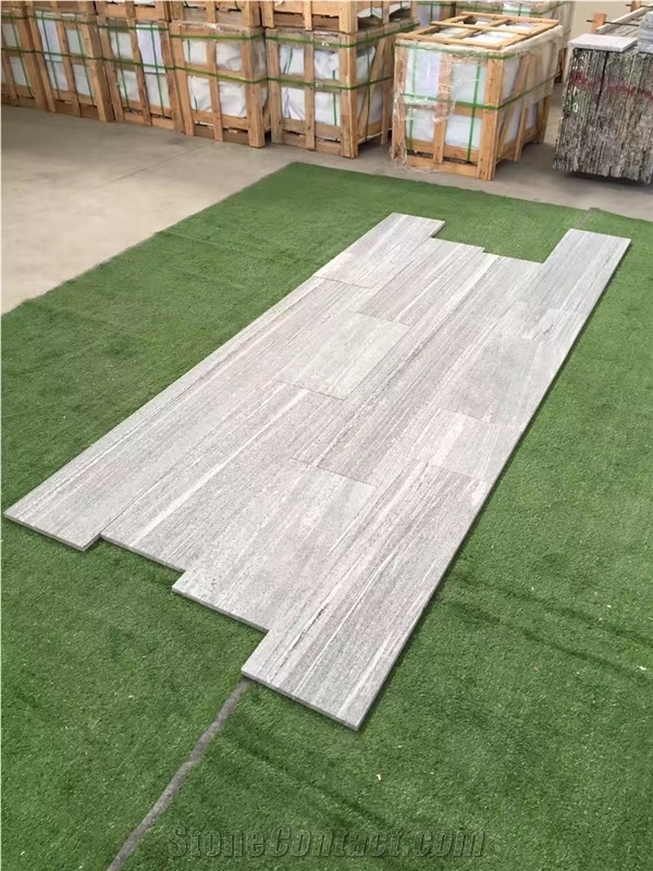 Landscape Genis Silver Grey Granite Tiles & Slabs, Taifun Grey Granite, River Vein Grey Gneis Granite Tiles