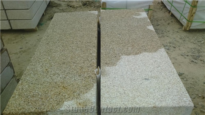 Own Factory Cheapest Price China G350 G682/Rusty Yellow/Sunset Gold/Golden Sand/Giallo Ming/Giallo Rusty/Ming Gold/Yellow Rust/Desert Gold/Giallo Fantasia Granite Kerbstones & Steps