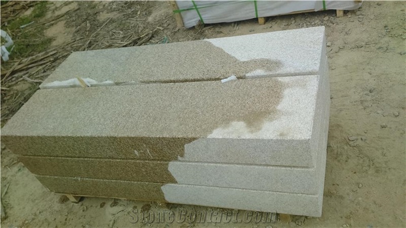 Own Factory Cheapest Price China G350 G682/Rusty Yellow/Sunset Gold/Golden Sand/Giallo Ming/Giallo Rusty/Ming Gold/Yellow Rust/Desert Gold/Giallo Fantasia Granite Kerbstones & Steps