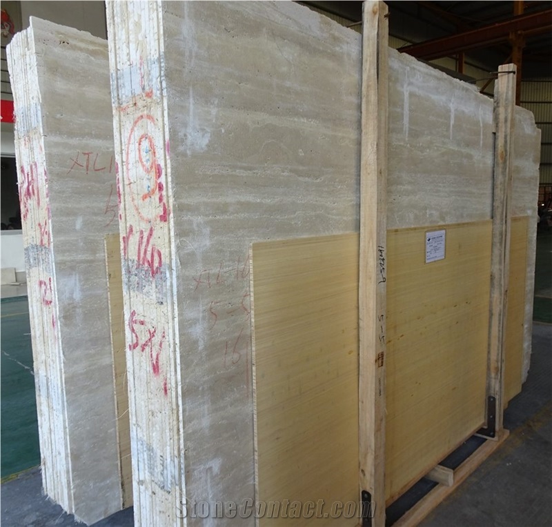 Beige Travertine Slab & Tile, Cream Travertine, Yellow Travertine Slabs, Beige Vein Travertine Flooring Tiles, Wall Covering