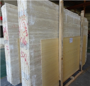 Beige Travertine Slab & Tile, Cream Travertine, Yellow Travertine Slabs, Beige Vein Travertine Flooring Tiles, Wall Covering